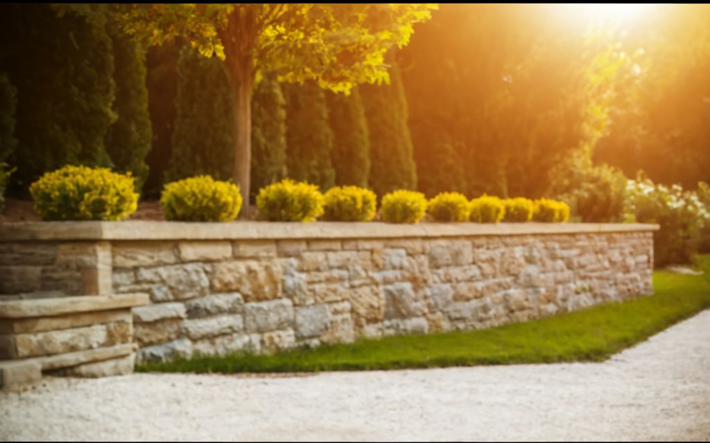 Cantilevered Retaining Wall